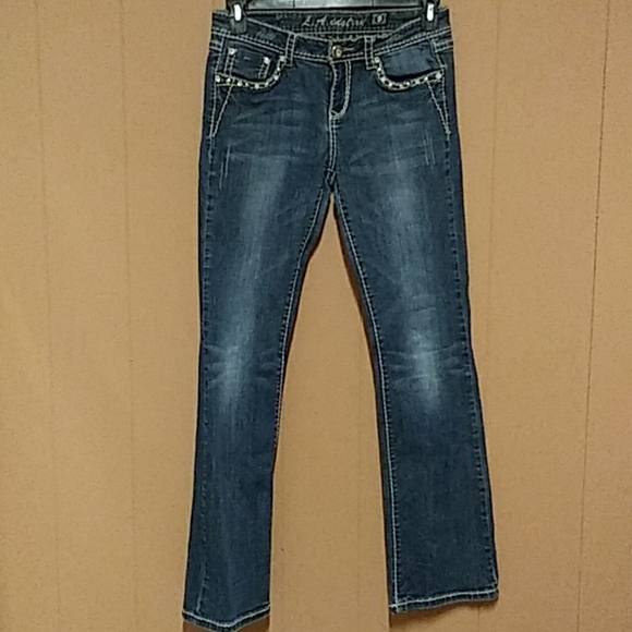 La Idol size 9 women's jeans 30x32 - Picture 1 of 8